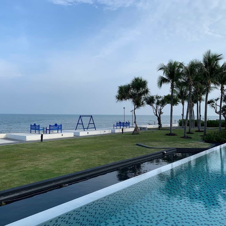 Santorini inspired condo Hua Hin modern living