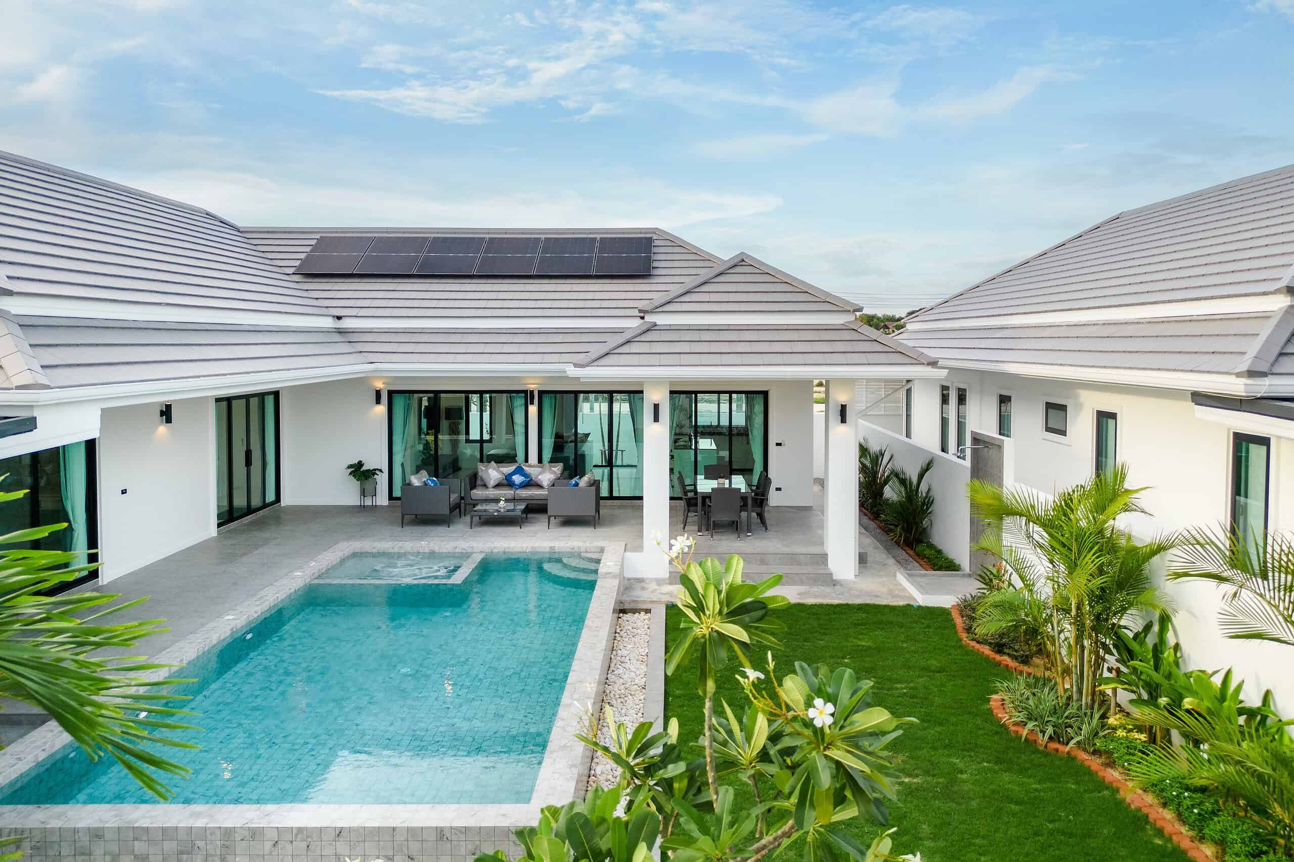 Chic Botanica Villa with Balinese Design Style