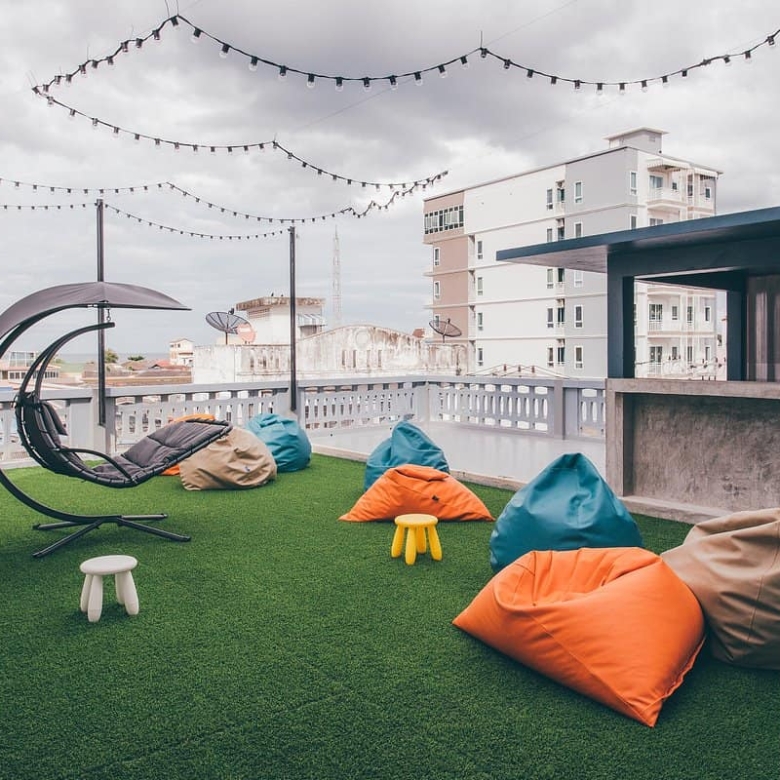 Exclusive Hotel Rooftop Terrace Views