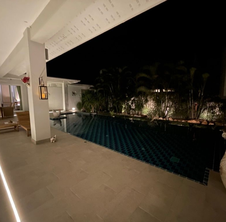 Contemporary Hua Hin Villa Peaceful Residential Location