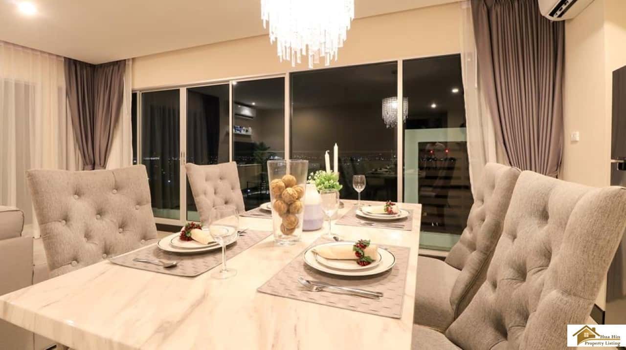 Serene Hua Hin Penthouse with Sea Panorama