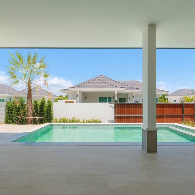 Chic Hua Hin Villa with Open Living Spaces