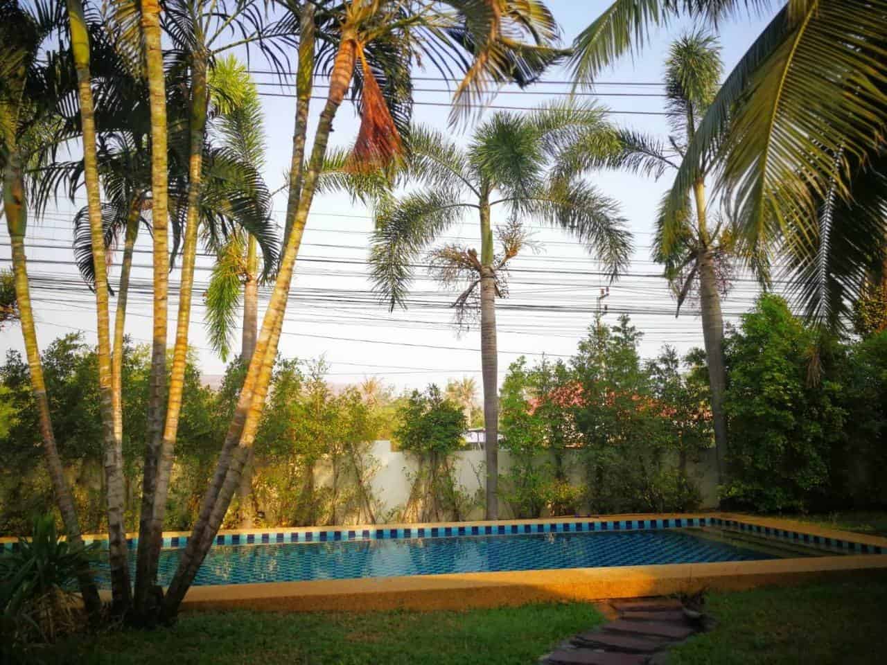 Elegant Hua Hin Villa Garden Mountain Views