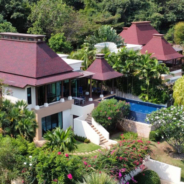 Elegant Balinese Villa Near Khao Tao