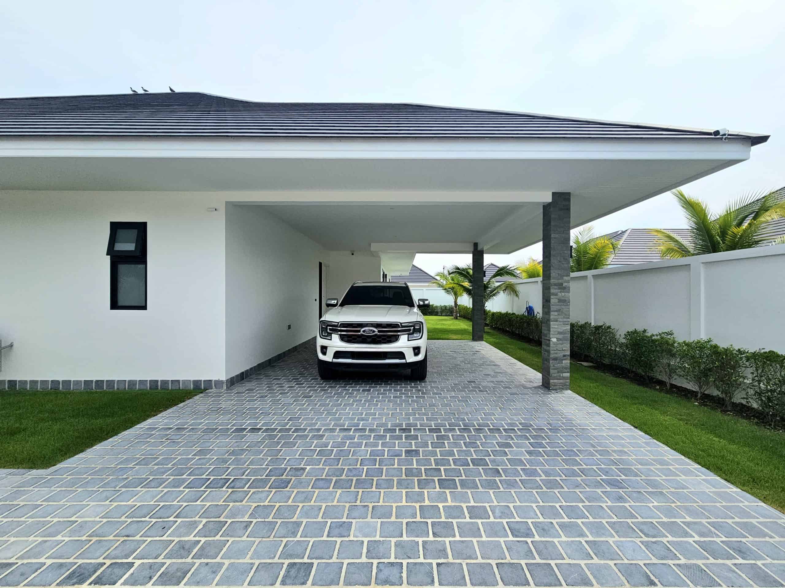 Designer Clouds Villa Hua Hin Relaxing Water Features Hua Hin Villa with Natural Light and Comfort