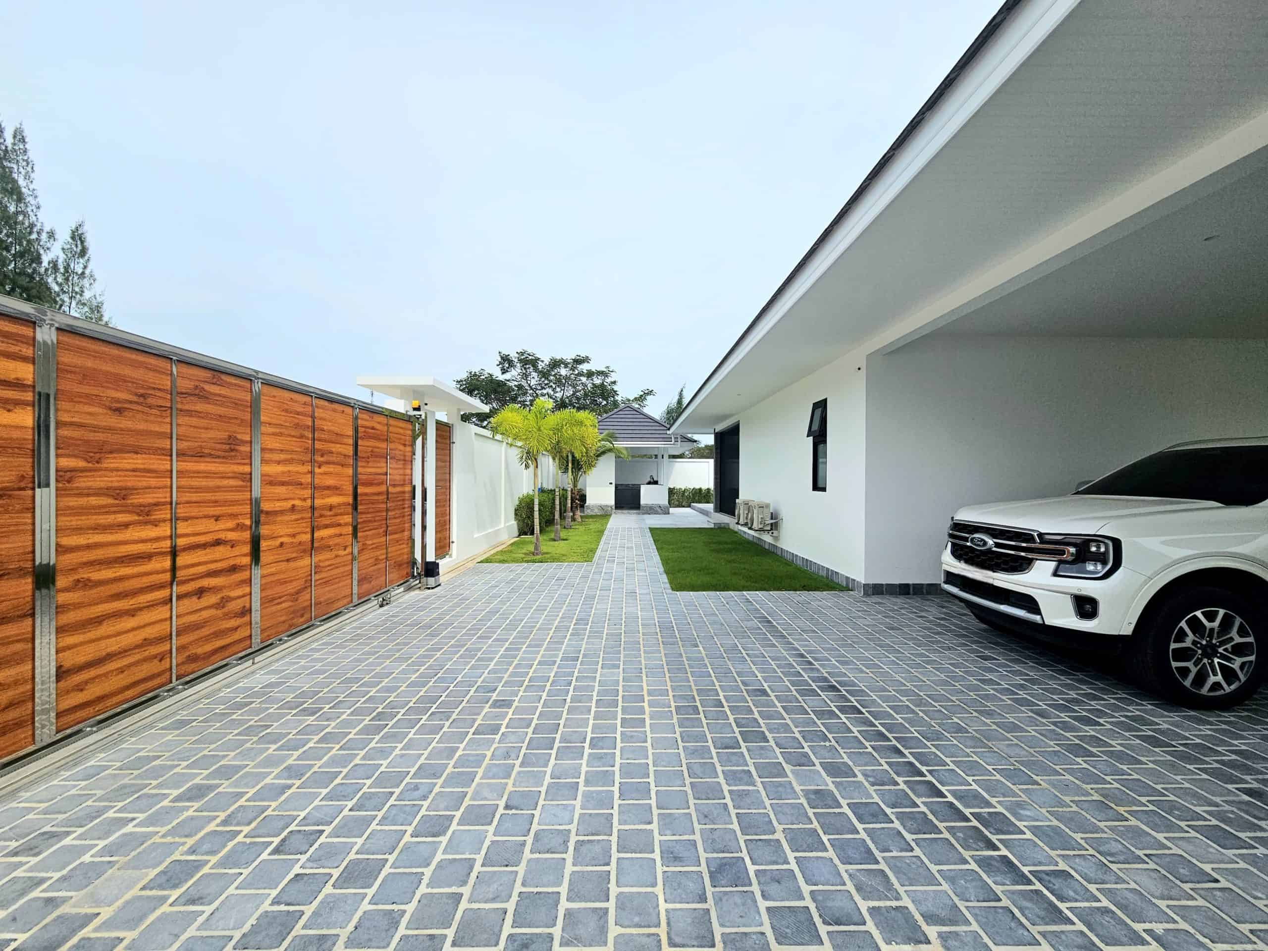 Bright Hua Hin Villa Panoramic Pool Views Tranquil Villa Surrounded by Greenery Hua Hin