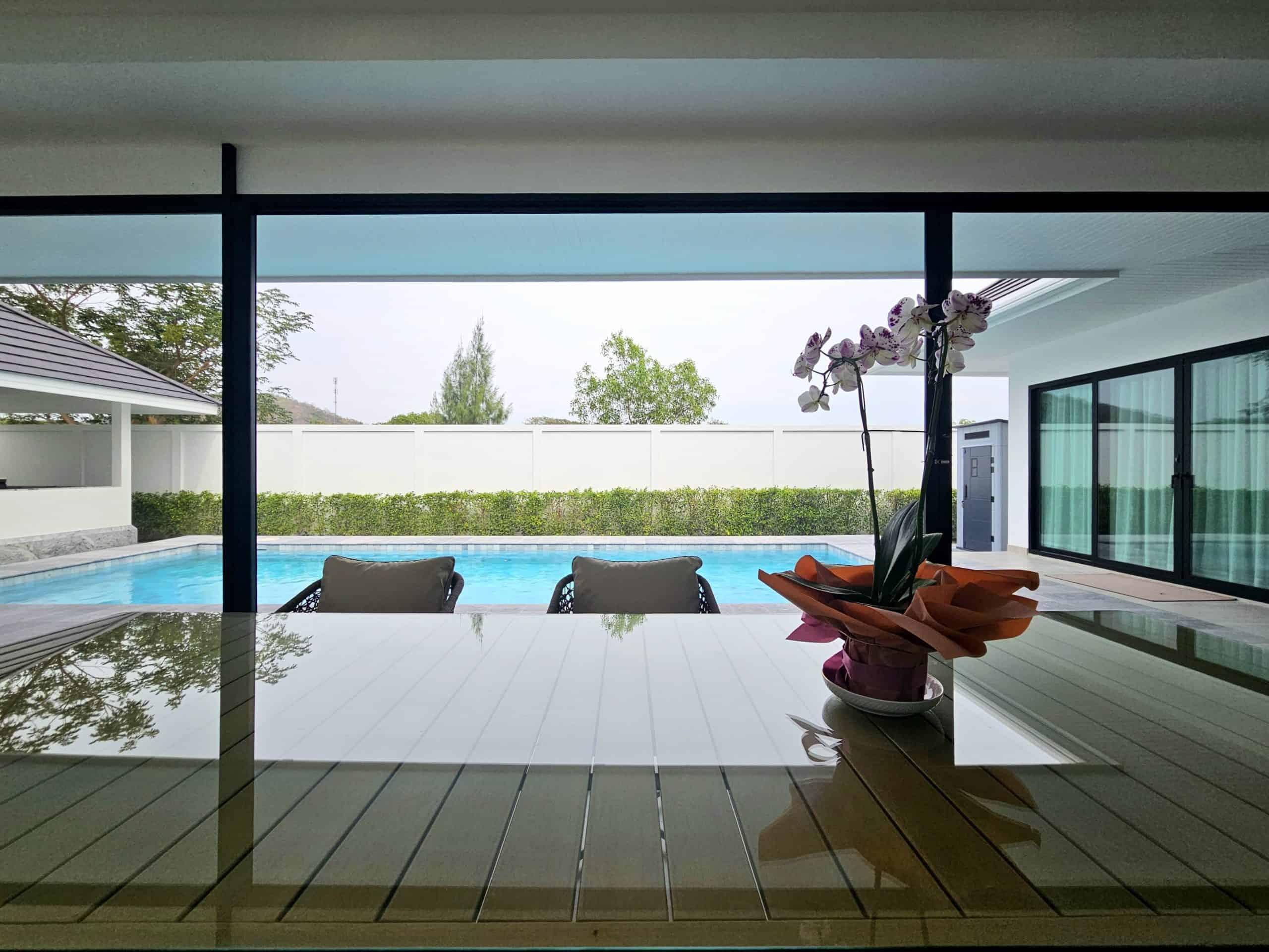 Sophisticated Pool Villa Hua Hin Natural Light Hua Hin Villa with Modern Interior Design