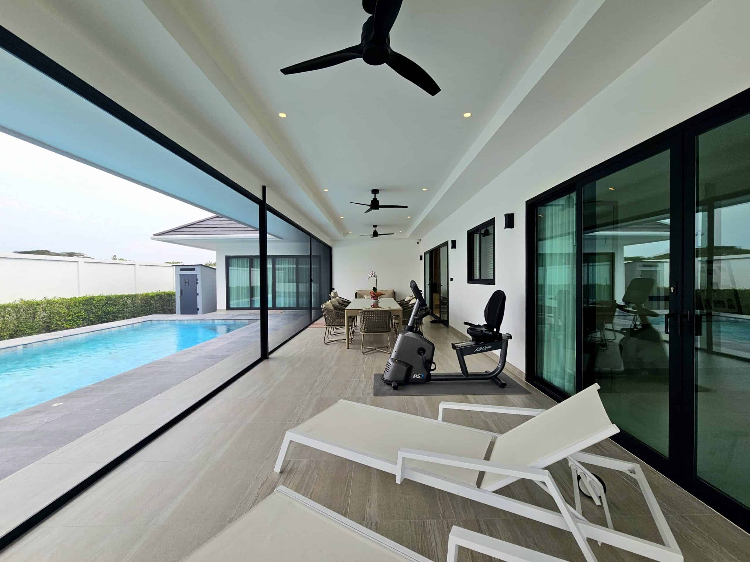 Luxury Clouds Villa Hua Hin Serene Outdoor Spaces Peaceful Villa with Pool and Garden Views