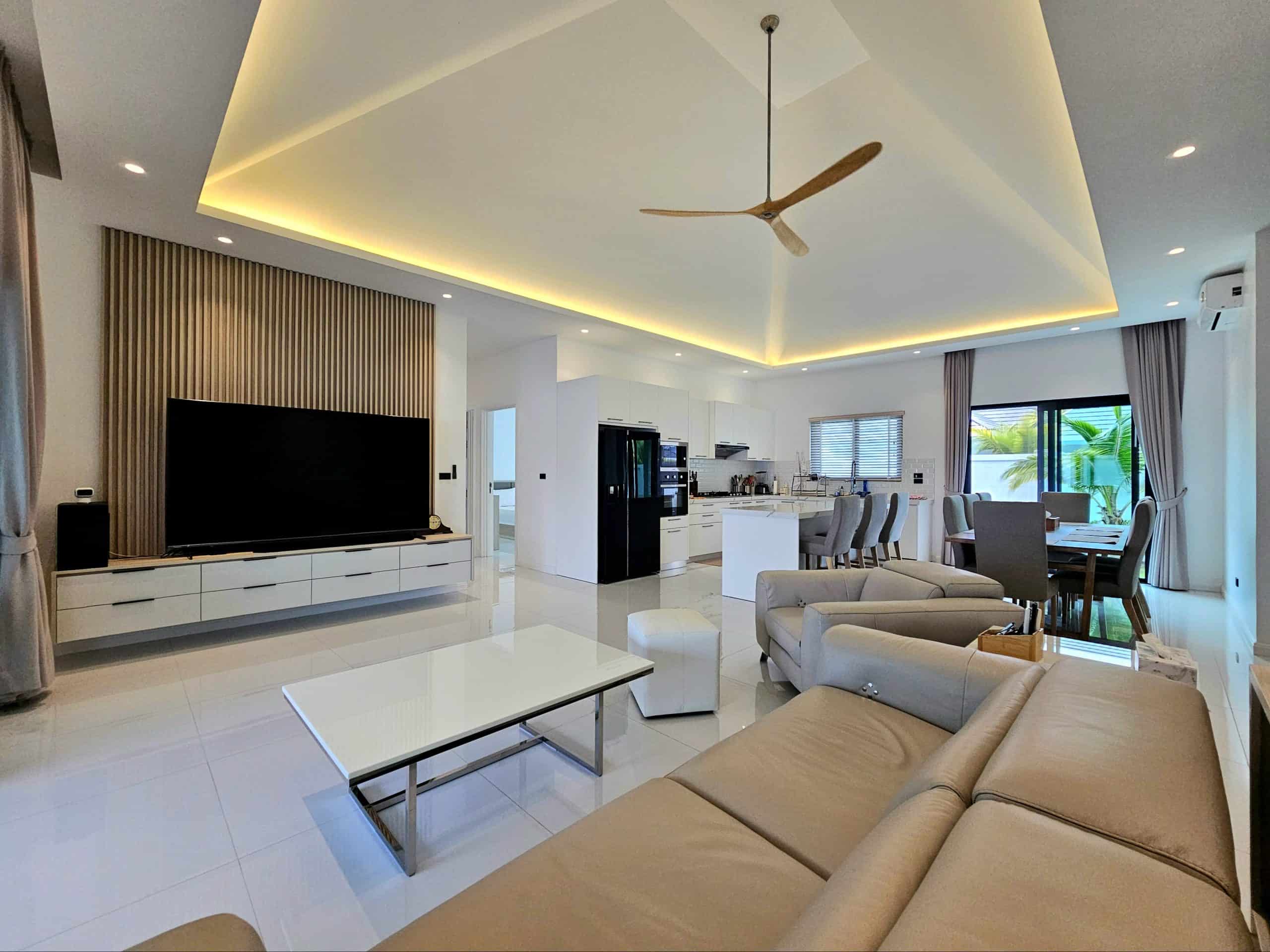 Luxurious Pool Villa Hua Hin Relaxing Atmosphere Elegant Villa Near Hua Hin Attractions