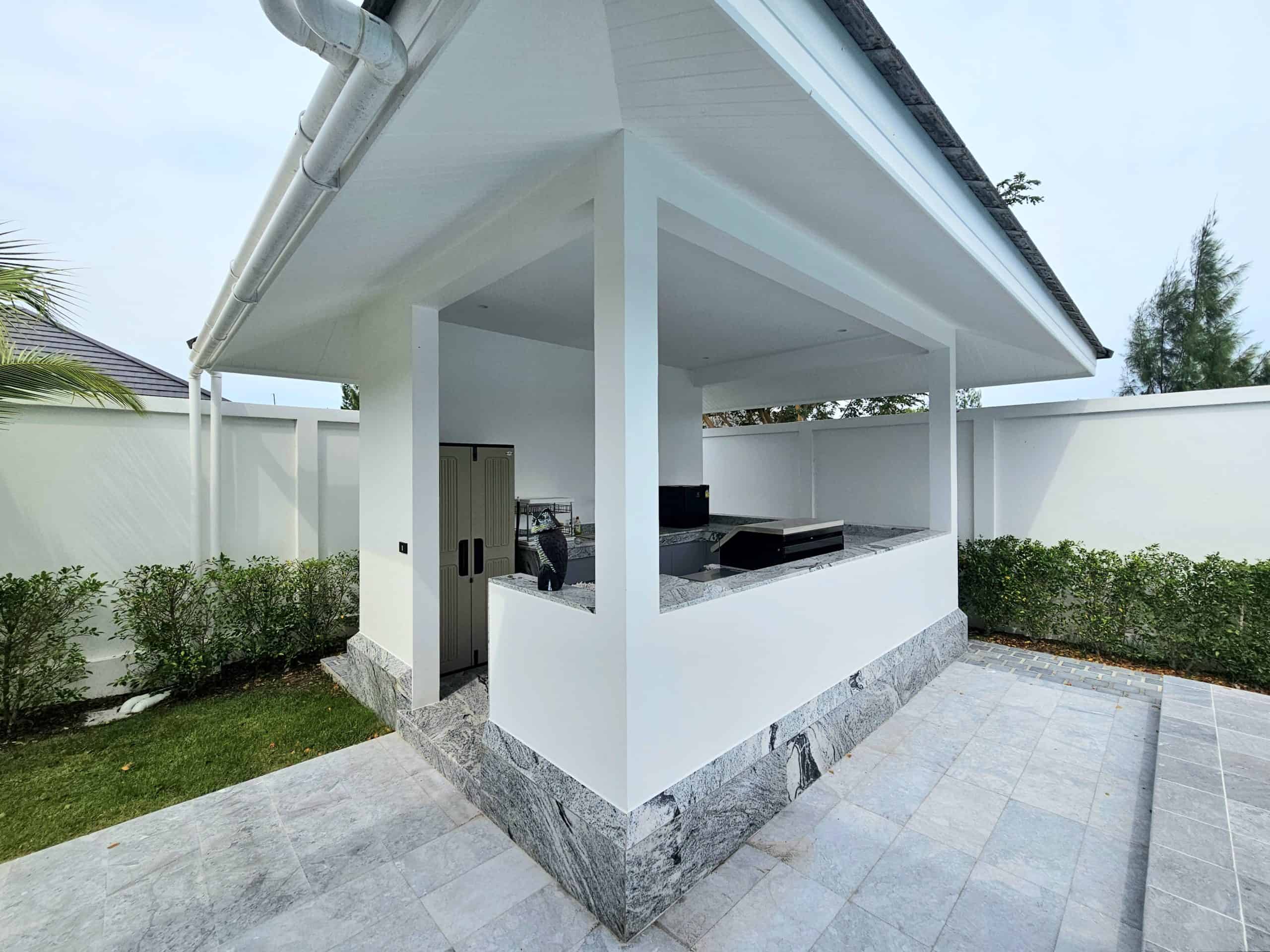 Chic Tropical Villa Hua Hin Outdoor Entertainment Space Serene Clouds Villa with Outdoor Pool Area
